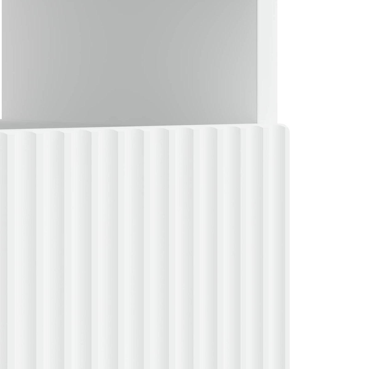 LED TV Cabinet ARNHEM 81 x 35 x 43 cm White Engineered Wood