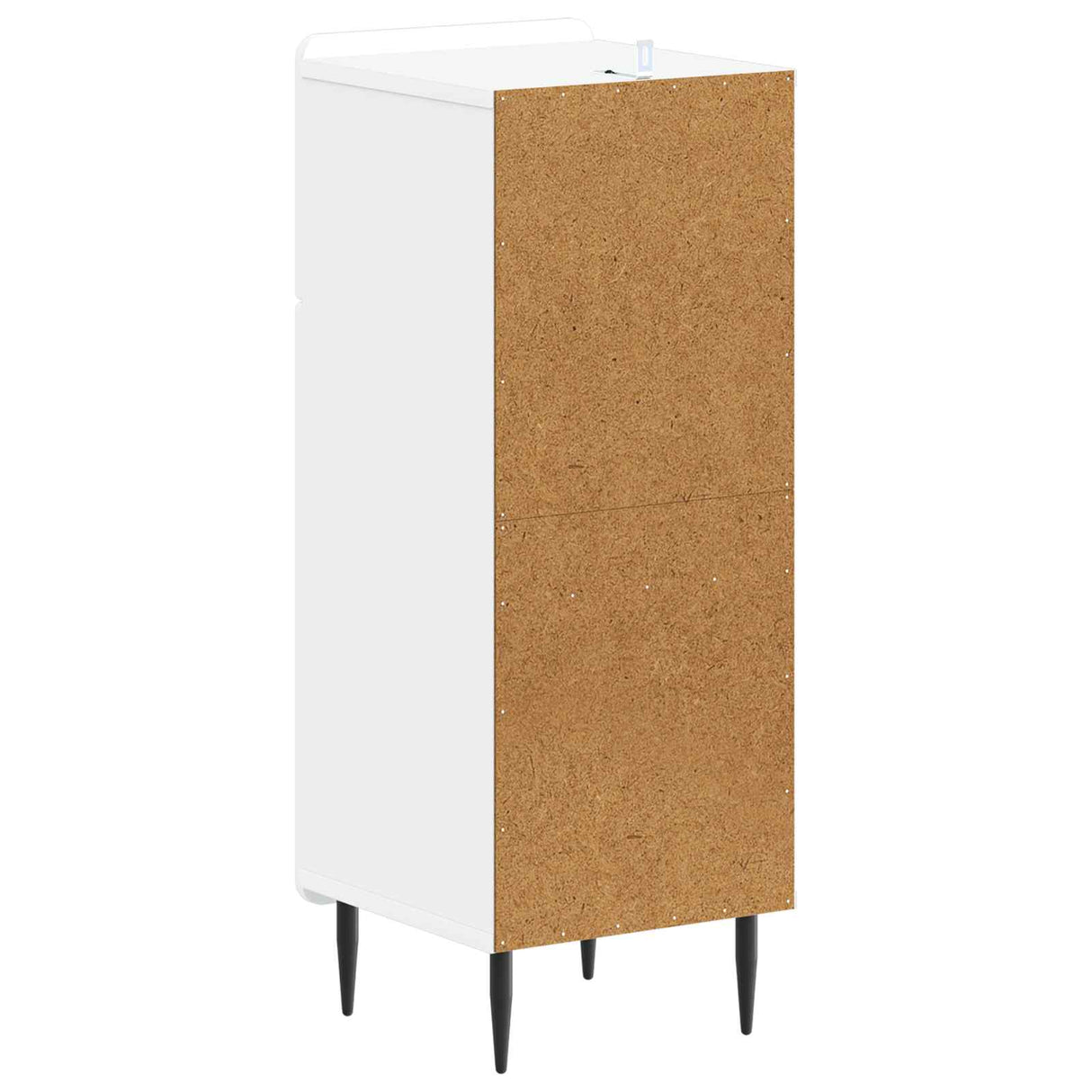 Bathroom Storage Cabinet HAARLEM White 30 x 31 x 80 cm