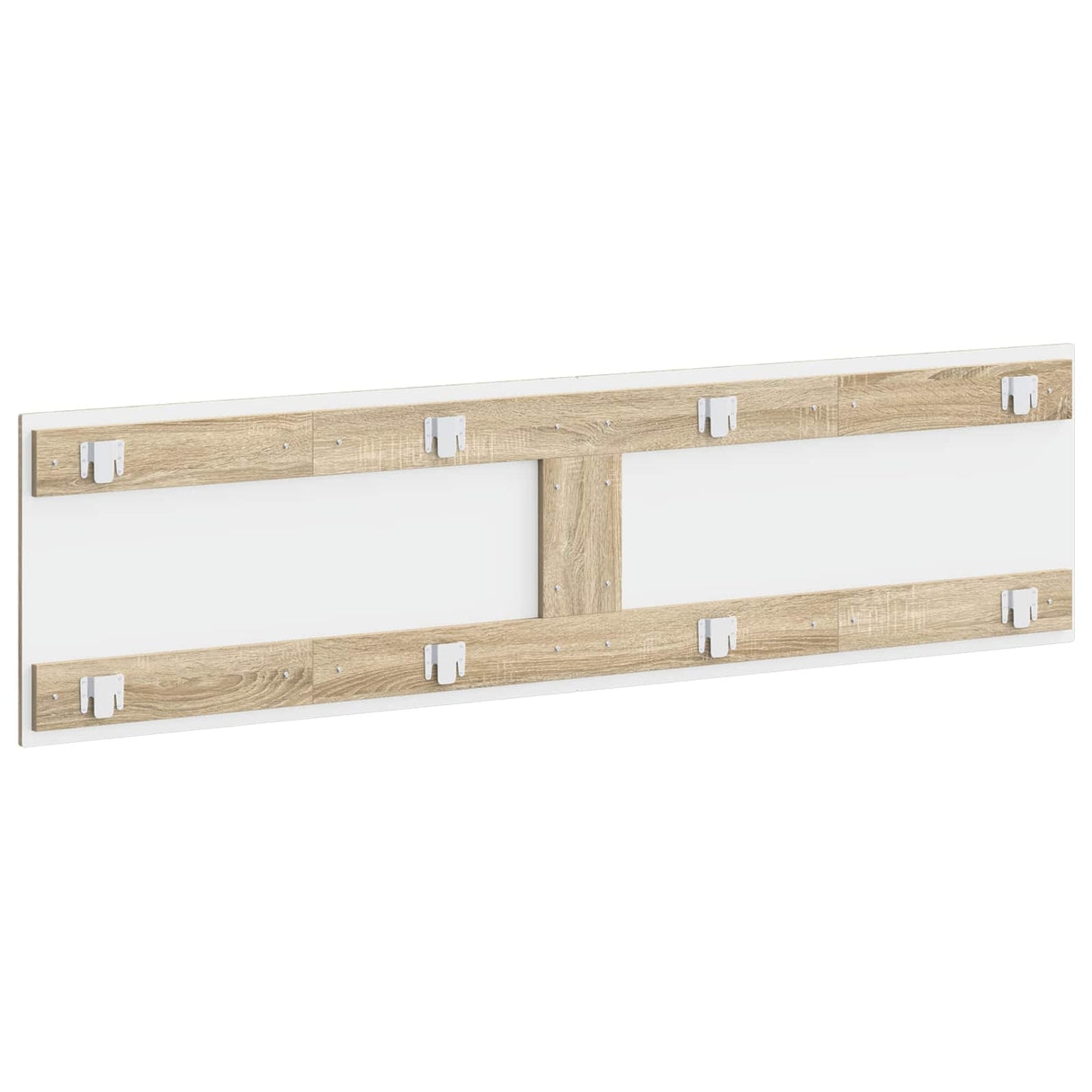 Wall-Mounted Headboard HAARLEM Sonoma Oak Engineered Wood
