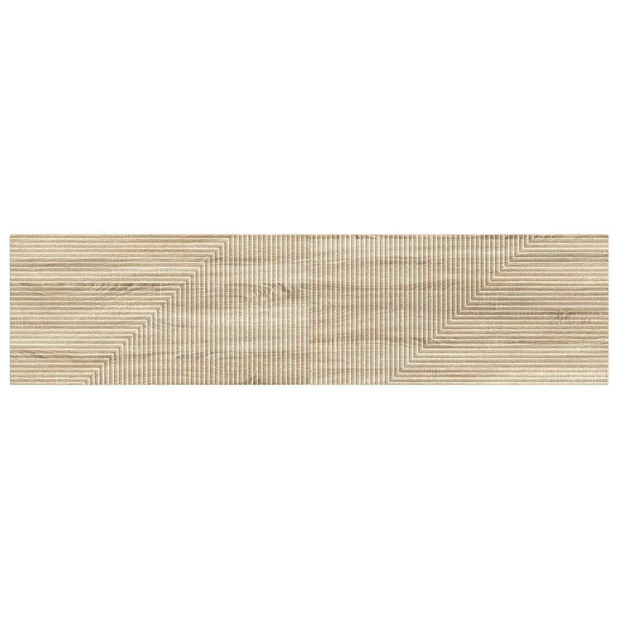Wall-Mounted Headboard HAARLEM Sonoma Oak Engineered Wood
