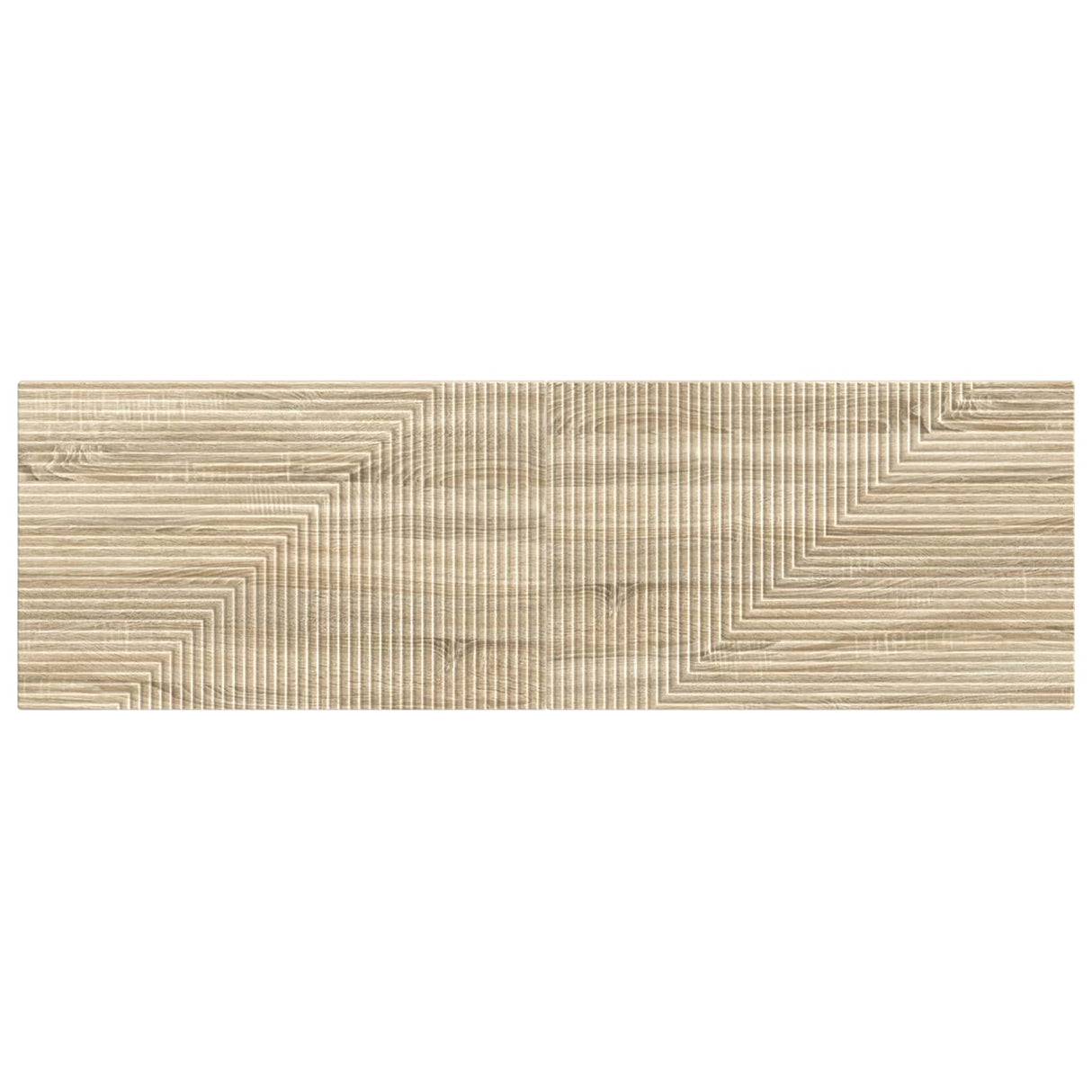 Wall-Mounted Headboard HAARLEM Sonoma Oak Engineered Wood