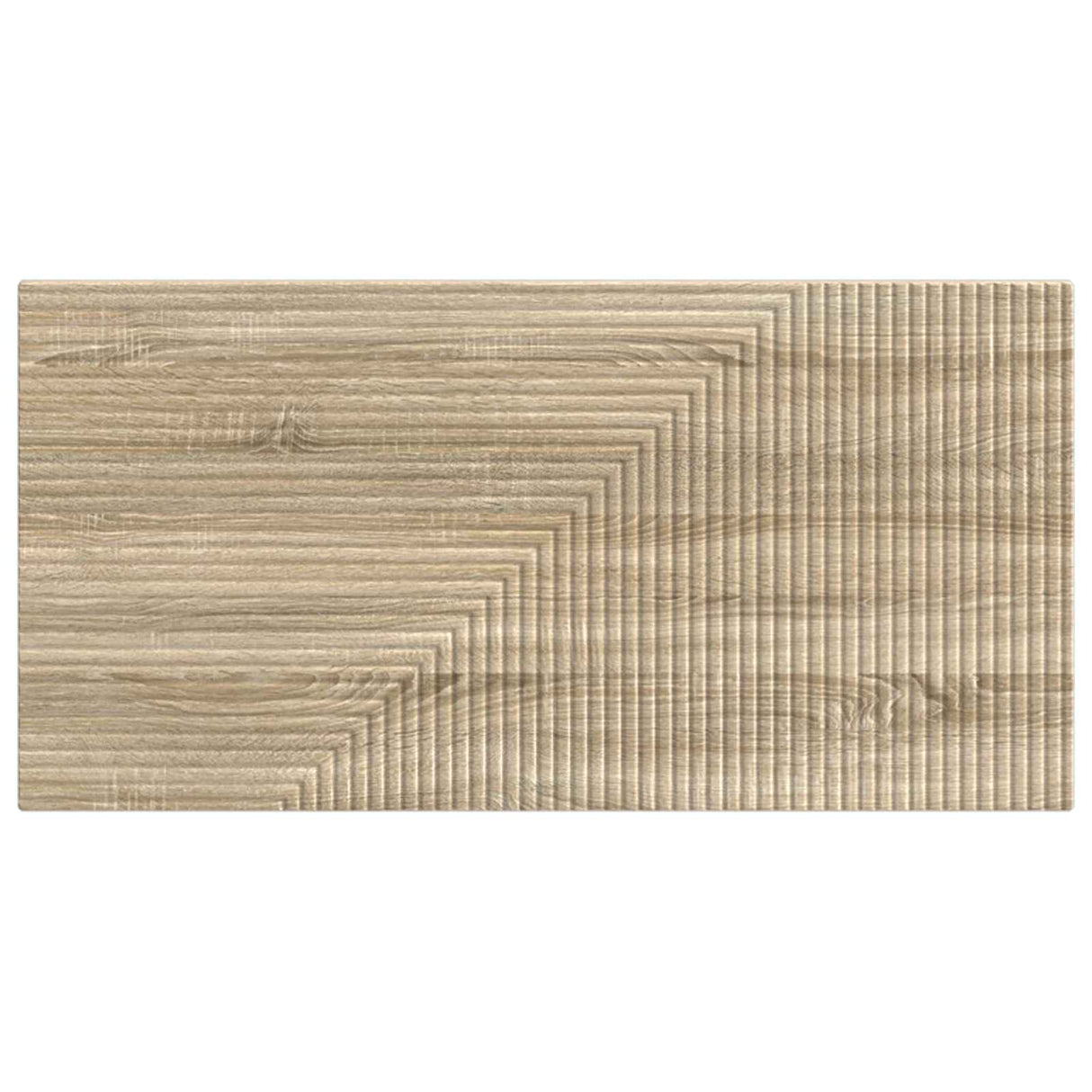 Wall-Mounted Headboard HAARLEM Sonoma Oak Engineered Wood