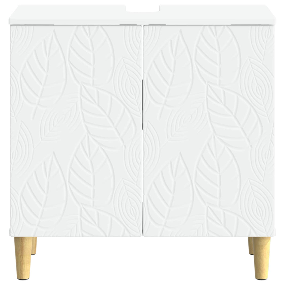 Bathroom Sink Cabinet DELFT White 59.5 x 31.5 x 59 cm