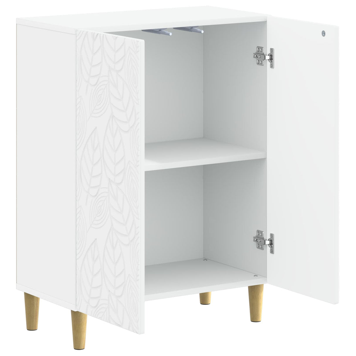 Bathroom Storage Cabinet DELFT White 59.5 x 31 x 80 cm