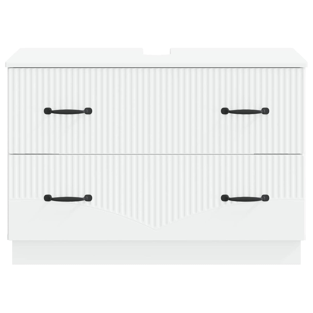Bathroom Sink Cabinet HOORN White 82 x 41 x 56 cm