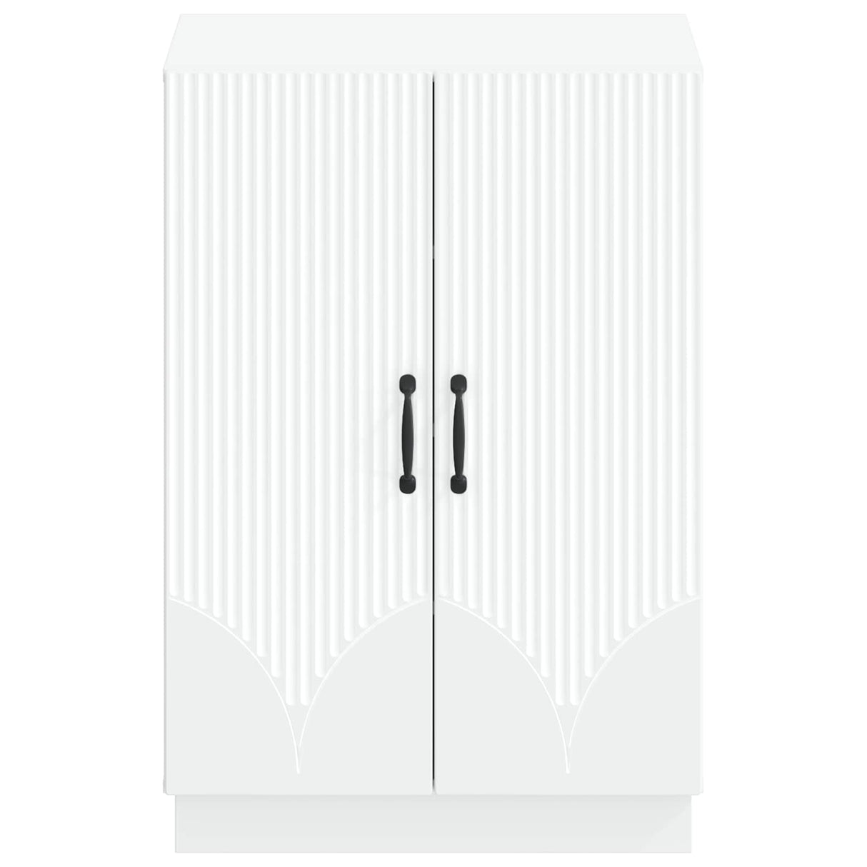 Shoe Cabinet HOORN 59.5 x 39.5 x 87 cm Engineered Wood White