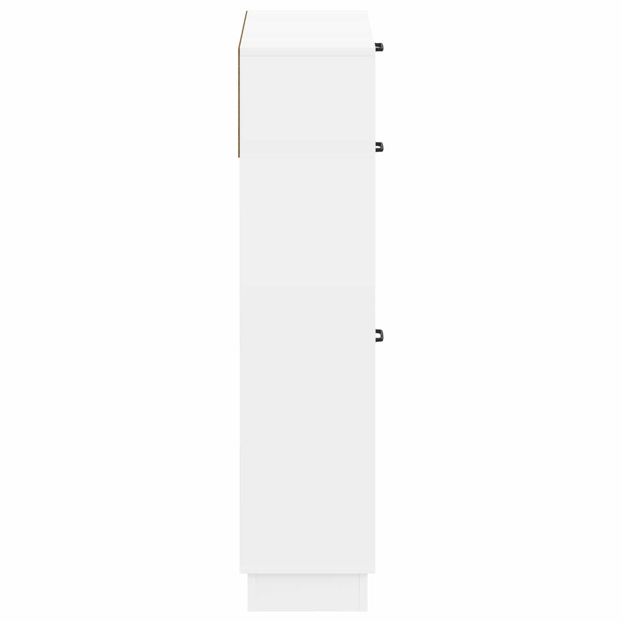 Shoe Cabinet HOORN 78 x 24 x 100 cm Engineered Wood White