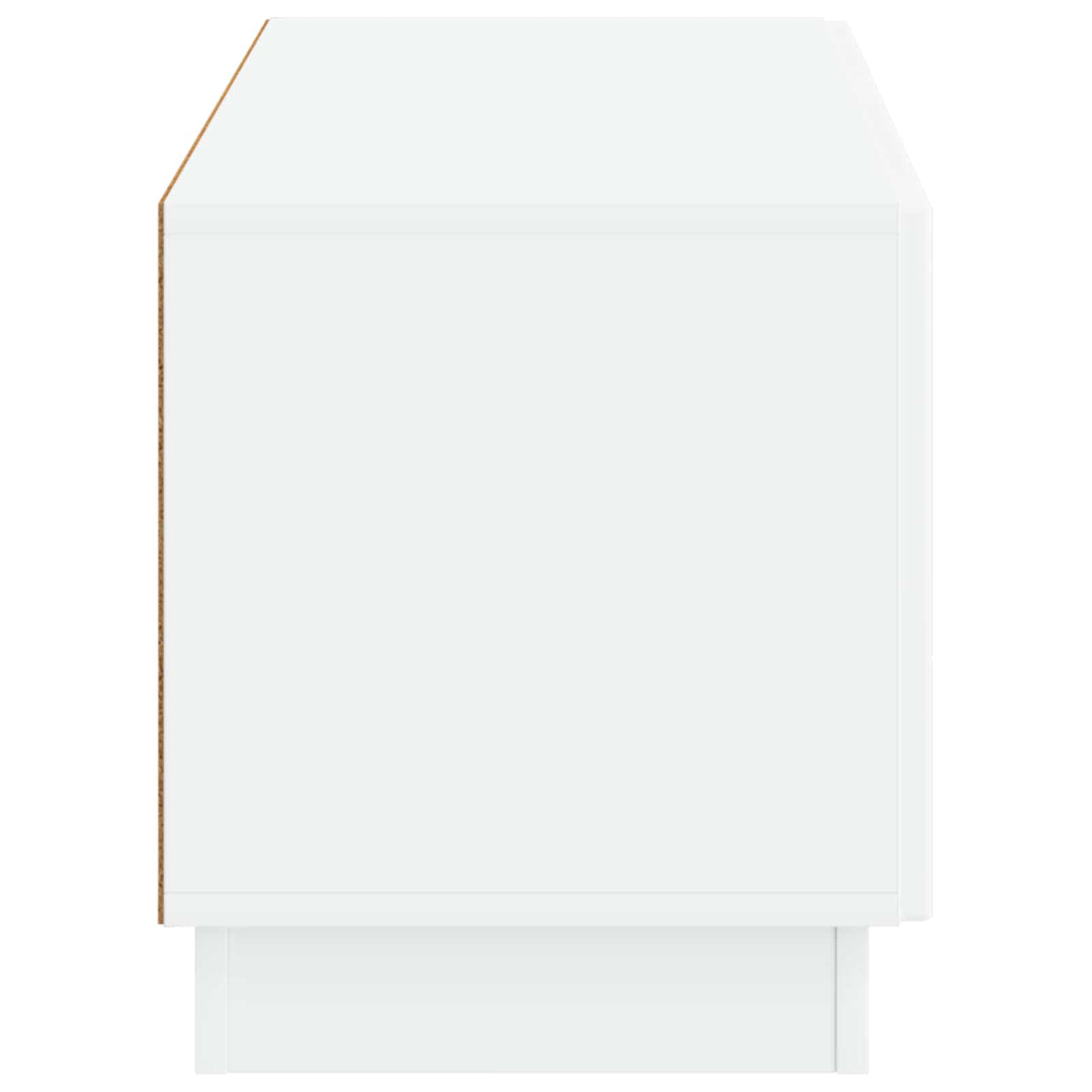 TV Cabinet White Engineered Wood