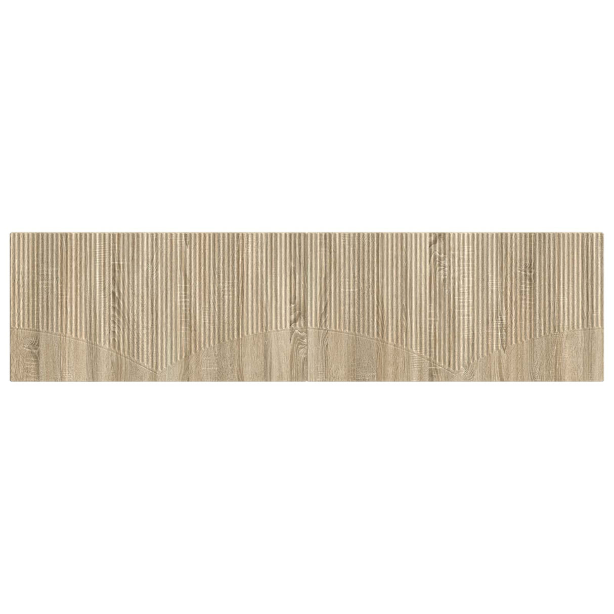 Wall-Mounted Headboard HOORN Sonoma Oak Engineered Wood