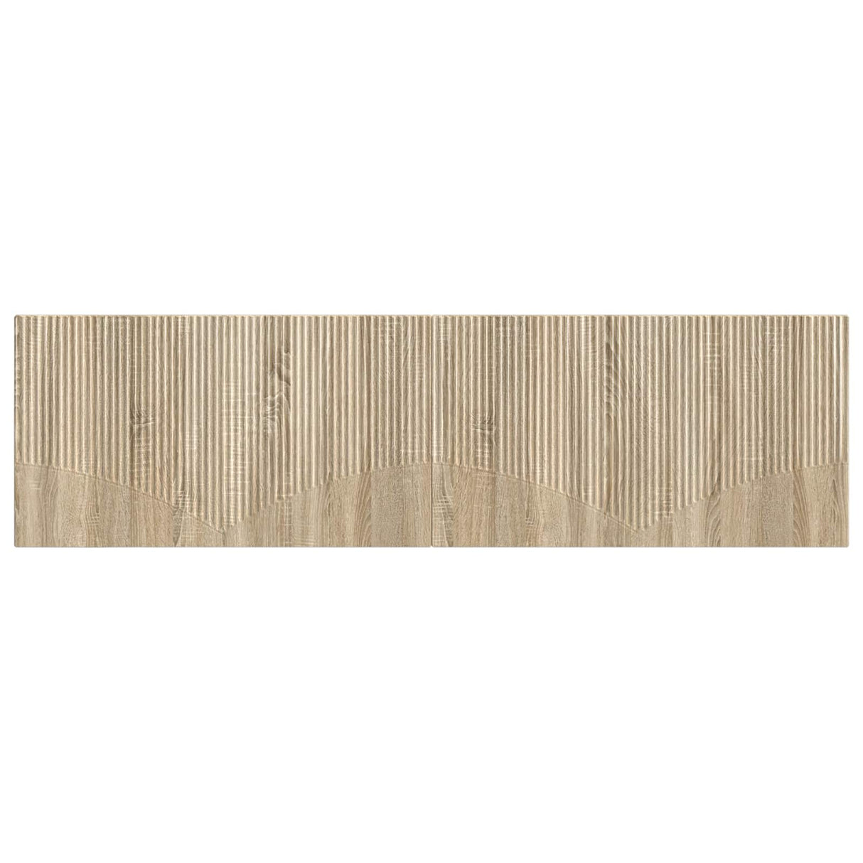 Wall-Mounted Headboard HOORN Sonoma Oak Engineered Wood