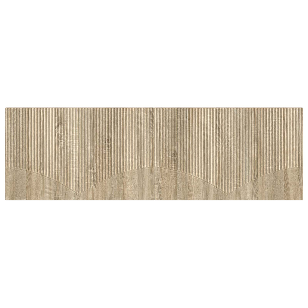 Wall-Mounted Headboard HOORN Sonoma Oak Engineered Wood
