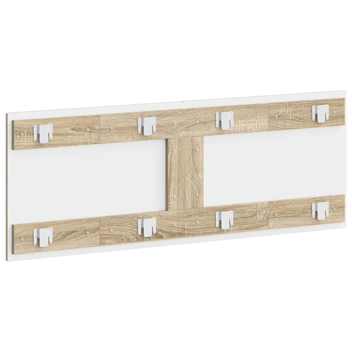 Wall-Mounted Headboard HOORN Sonoma Oak Engineered Wood