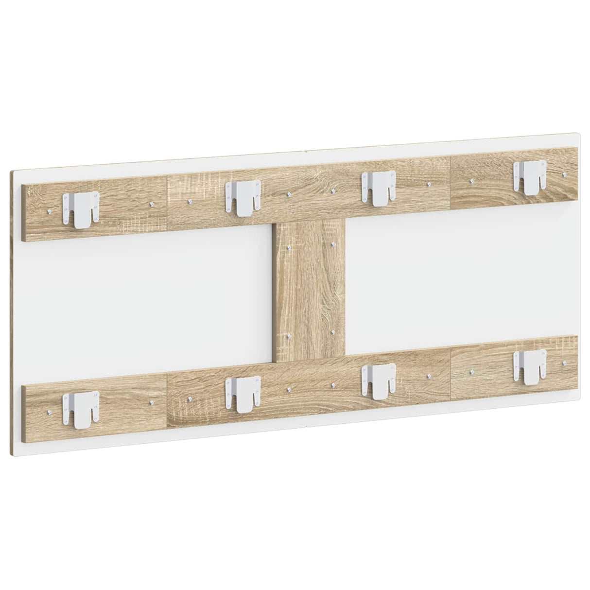 Wall-Mounted Headboard HOORN Sonoma Oak Engineered Wood