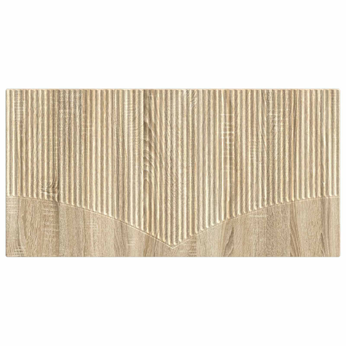 Wall-Mounted Headboard HOORN Sonoma Oak Engineered Wood
