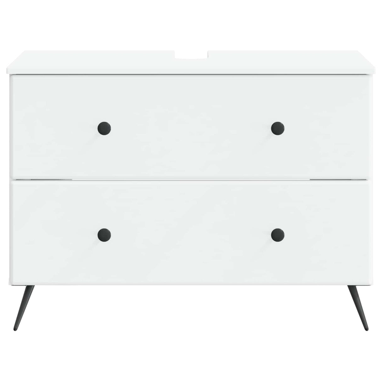 Bathroom Sink Cabinet BREDA White 82 x 41 x 59 cm