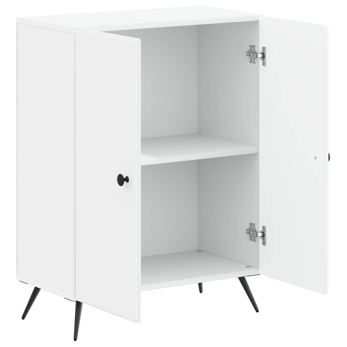 Bathroom Storage Cabinet BREDA White 59.5 x 31 x 80 cm
