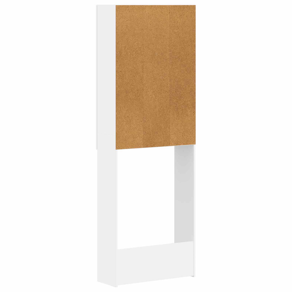 Toilet Cabinet BREDA White 66 x 25.5 x 190 cm Engineered Wood