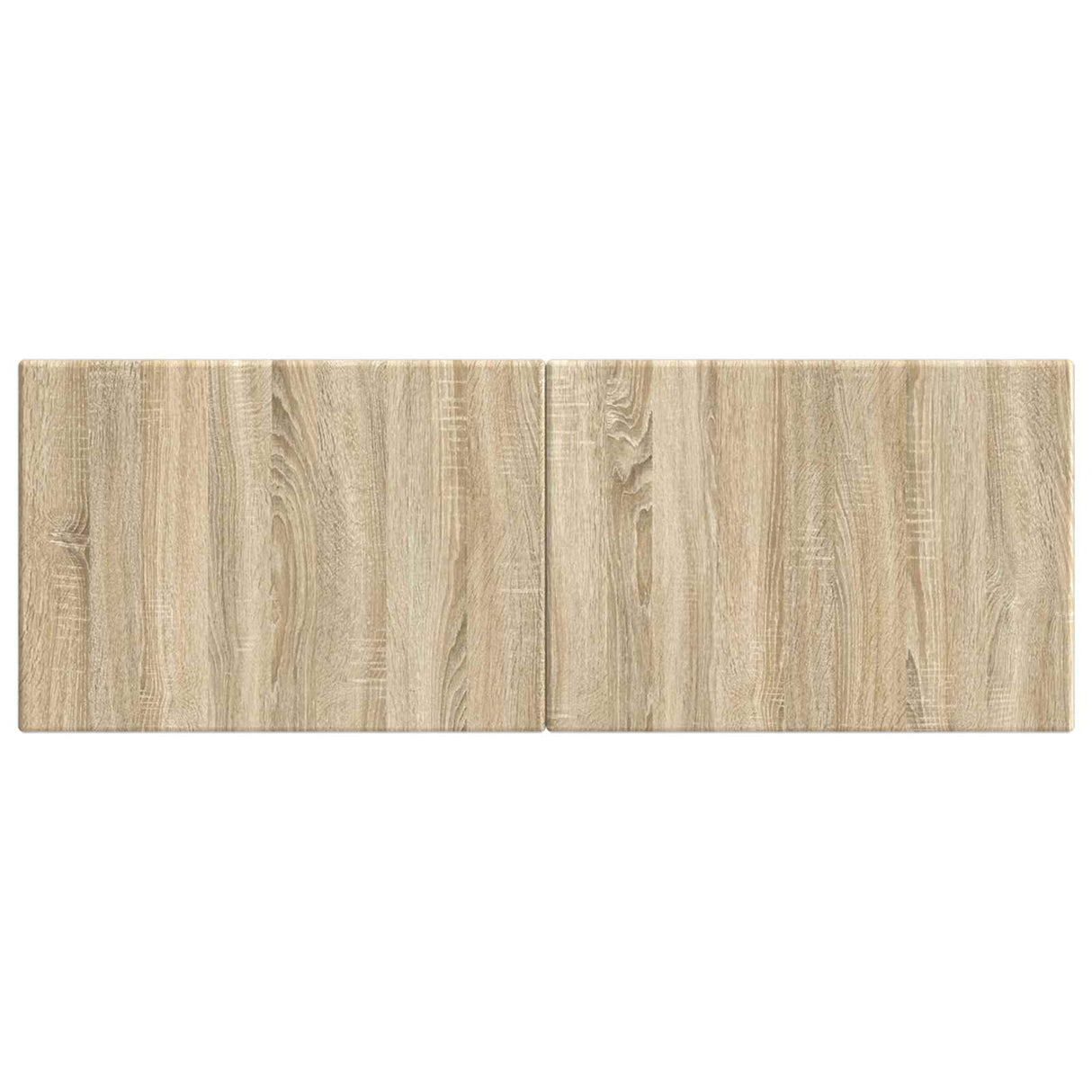 Wall-Mounted Headboard BREDA Sonoma Oak Engineered Wood
