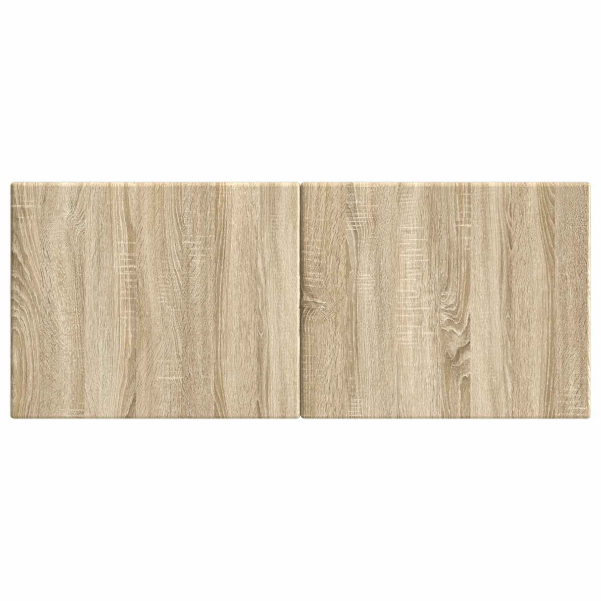 Wall-Mounted Headboard BREDA Sonoma Oak Engineered Wood