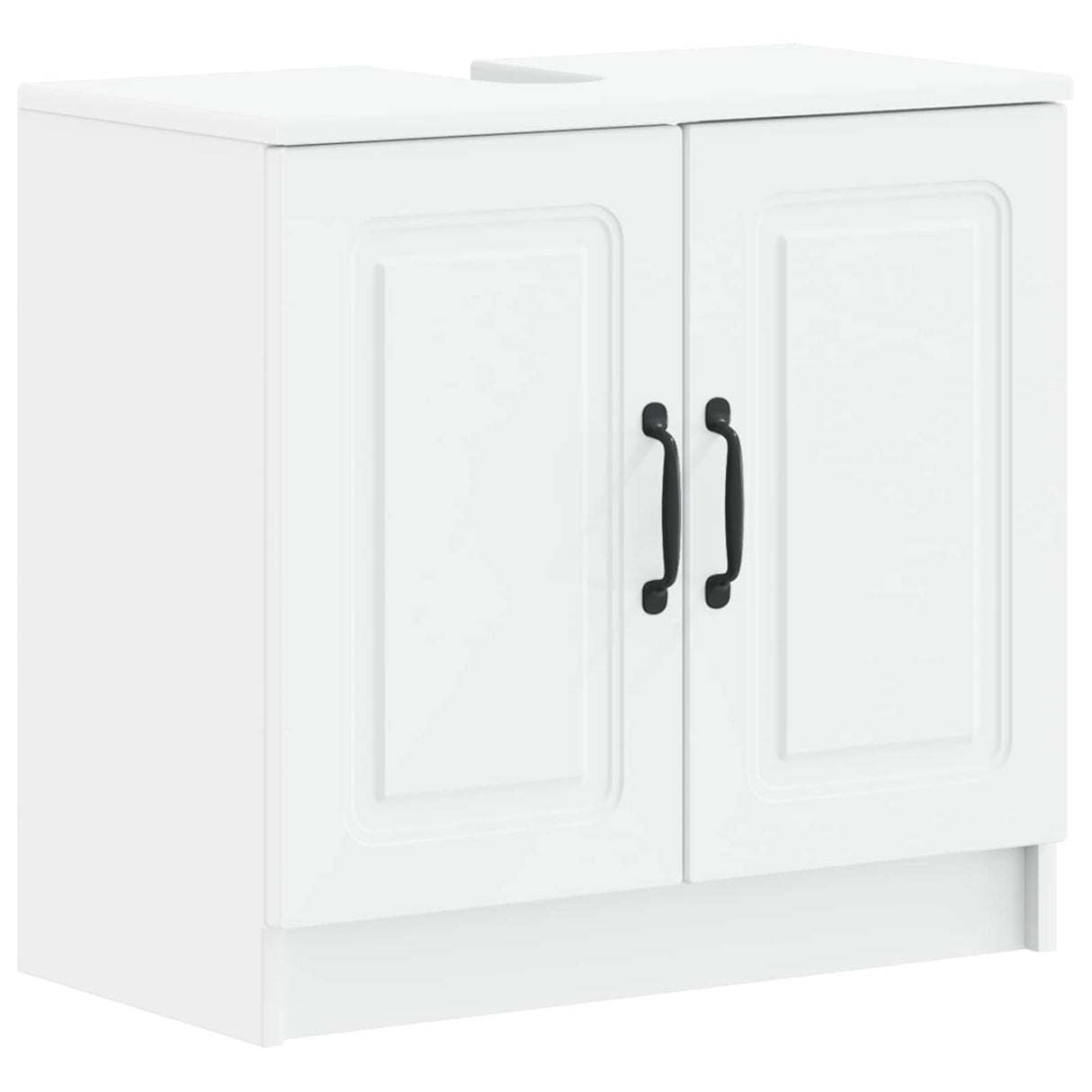 Bathroom Sink Cabinet UTRECHT White 59.5 x 31.5 x 59 cm