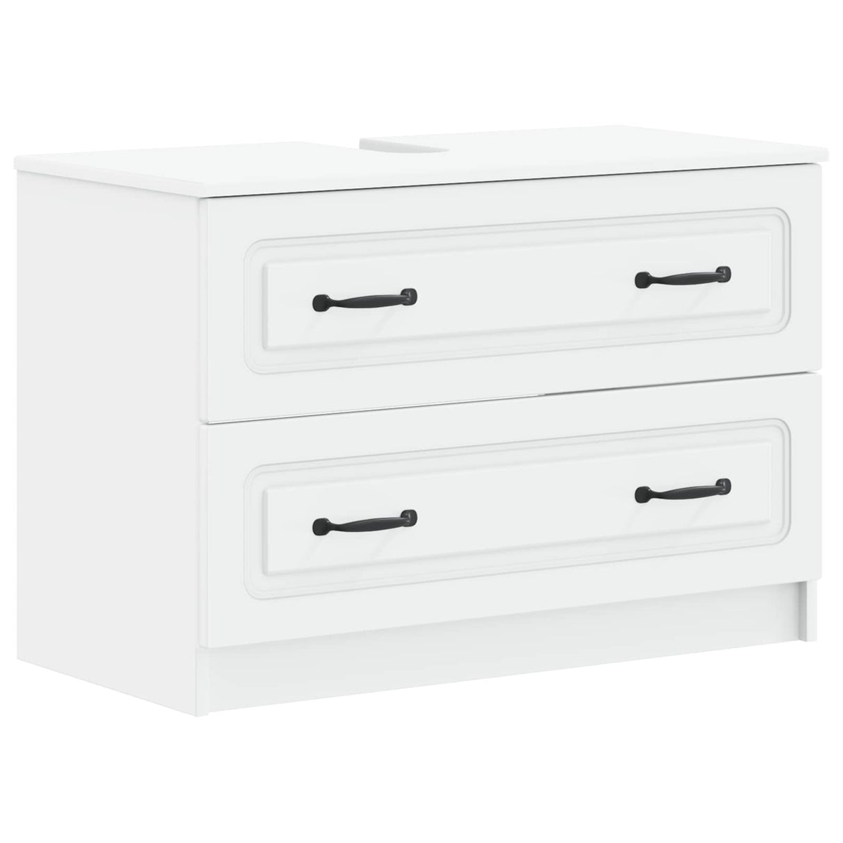 Bathroom Sink Cabinet UTRECHT White 82 x 41 x 56 cm