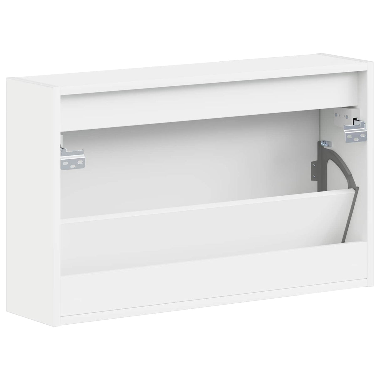 Wall-Mounted Shoe Cabinet UTRECHT 71 x 17 x 43 cm White