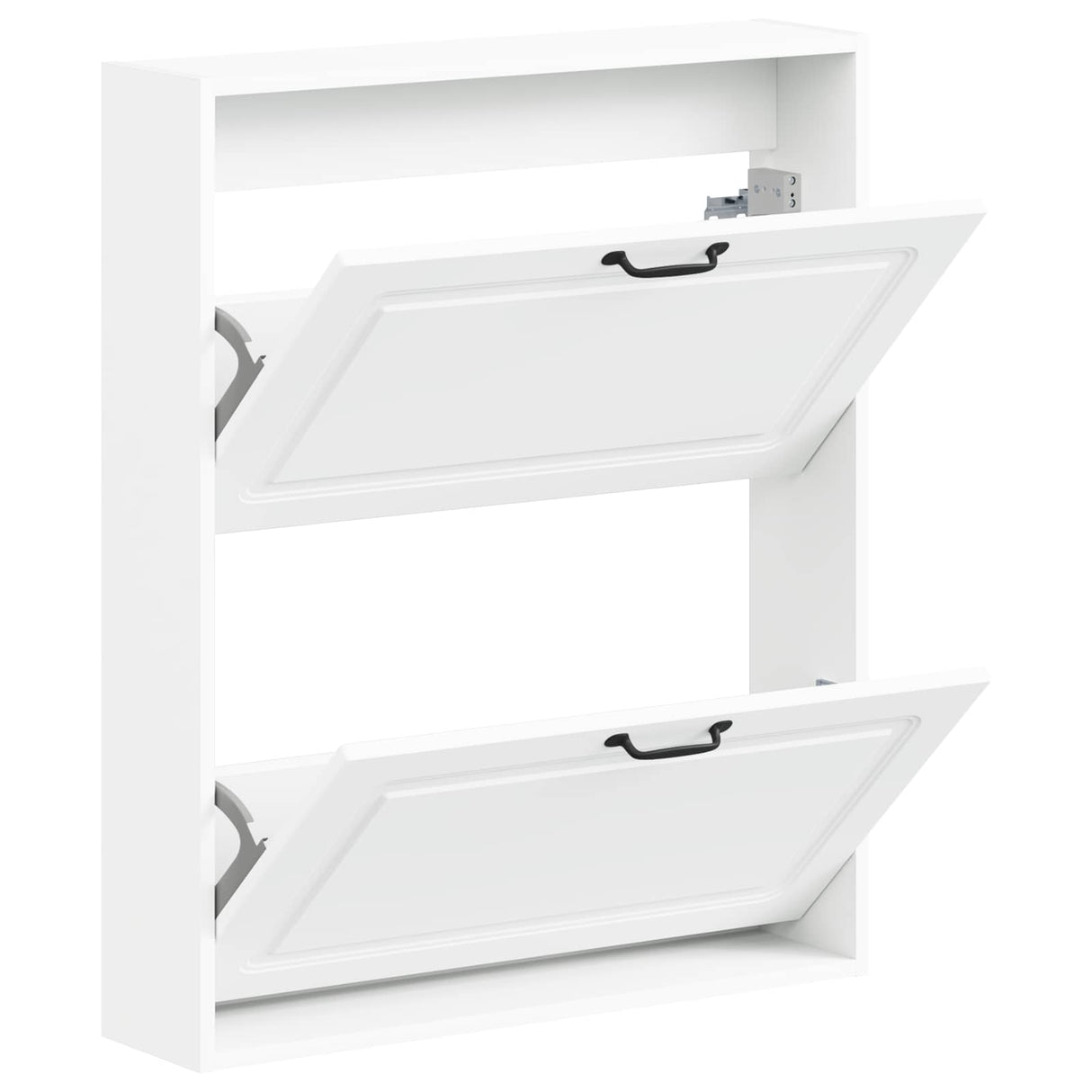 Wall-Mounted Shoe Cabinet UTRECHT 71 x 17 x 86 cm White