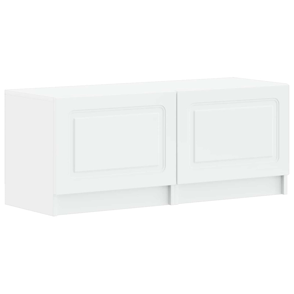 TV Cabinet White Engineered Wood