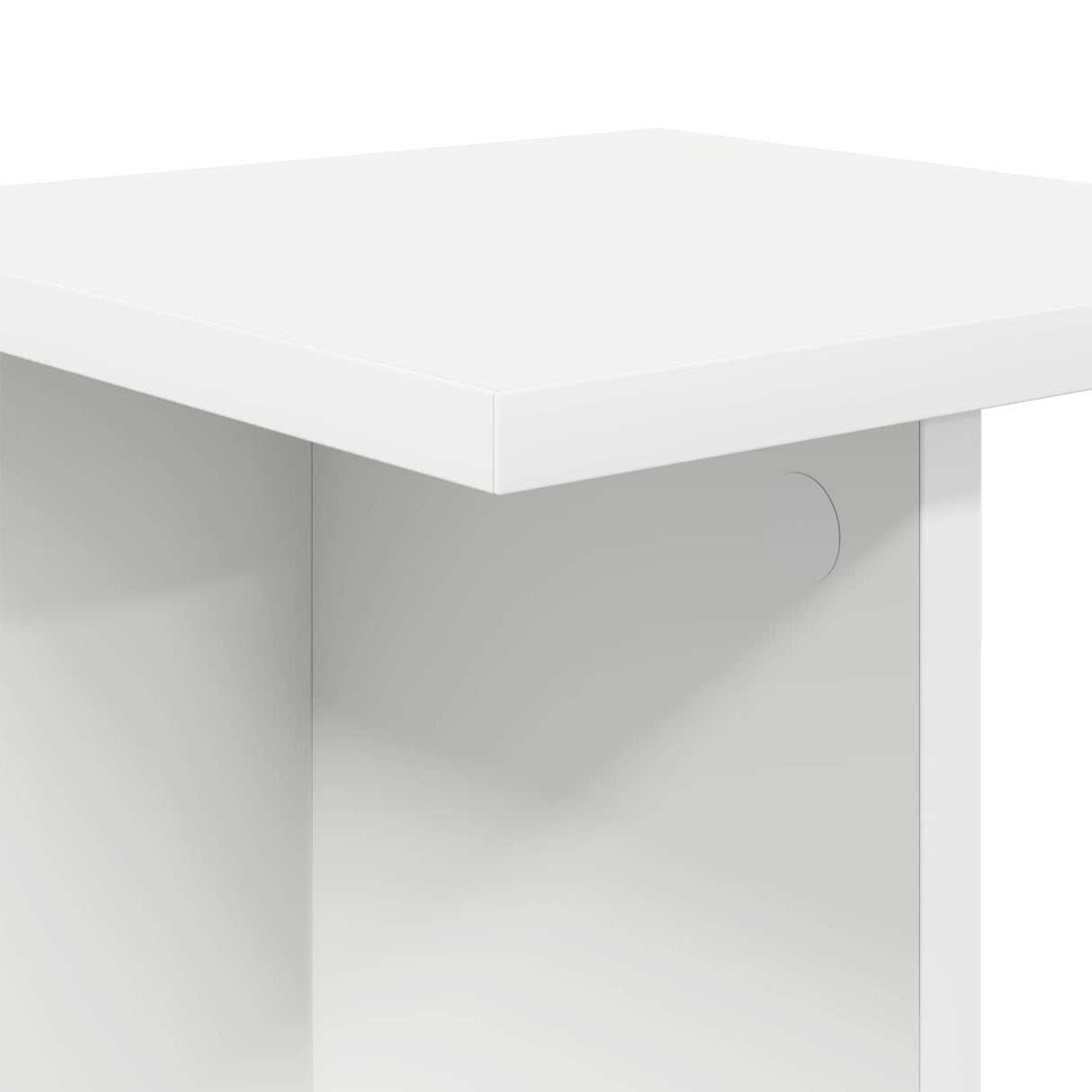 Plant Stand 2 pcs White 25 x 25.5 x 100.5 cm Engineered Wood