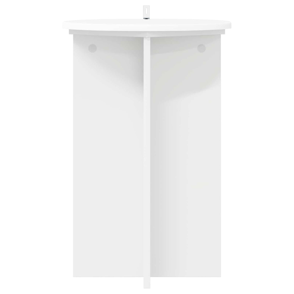 Plant Stand 2 pcs White Ø40 x 60 cm Engineered Wood