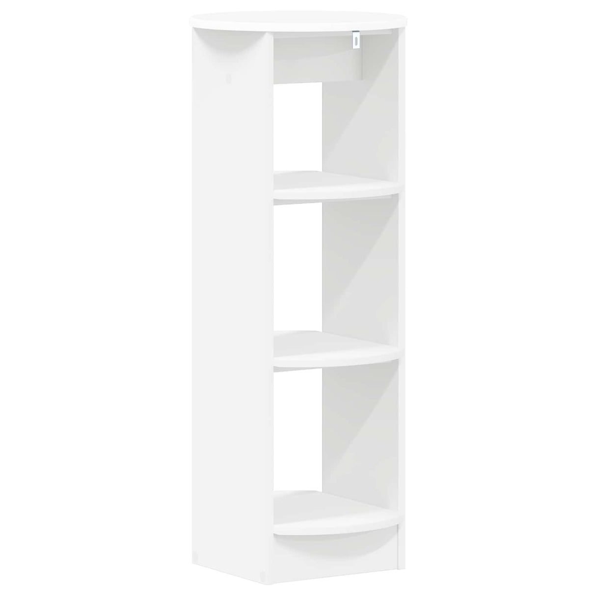 Side Cabinet White 40 x 40 x 100 cm Engineered Wood