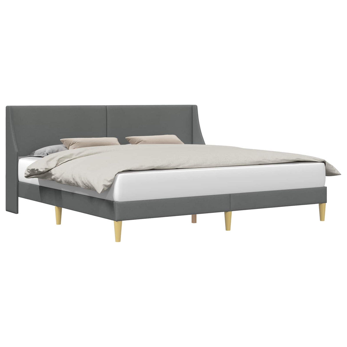 Bed Frame with Headboard connect plate