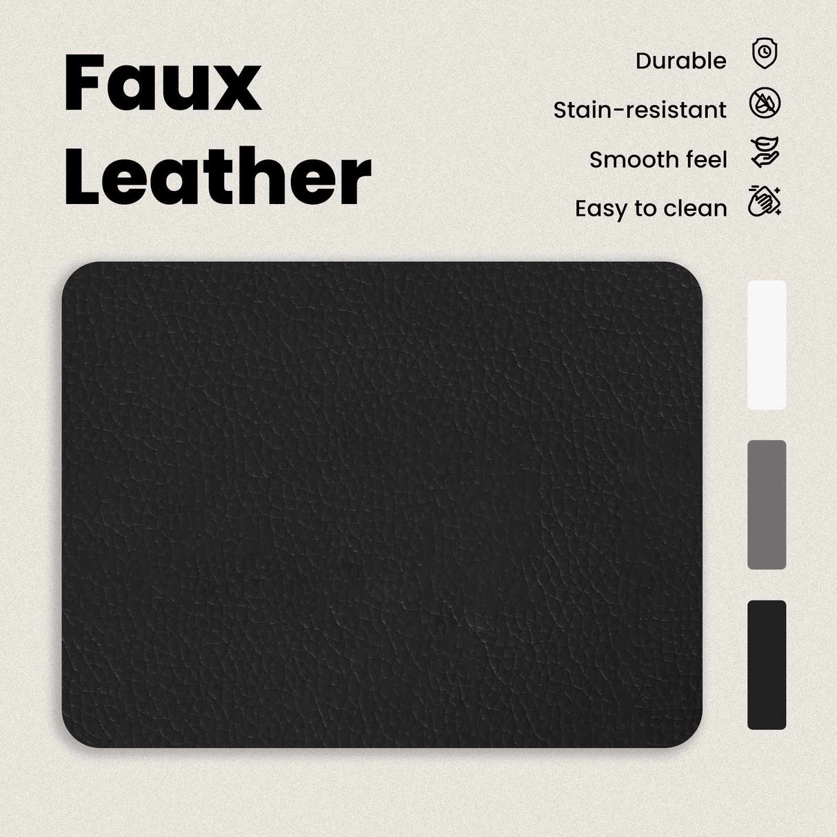 Bed Frame with Headboard Black 90 x 190 cm Faux Leather