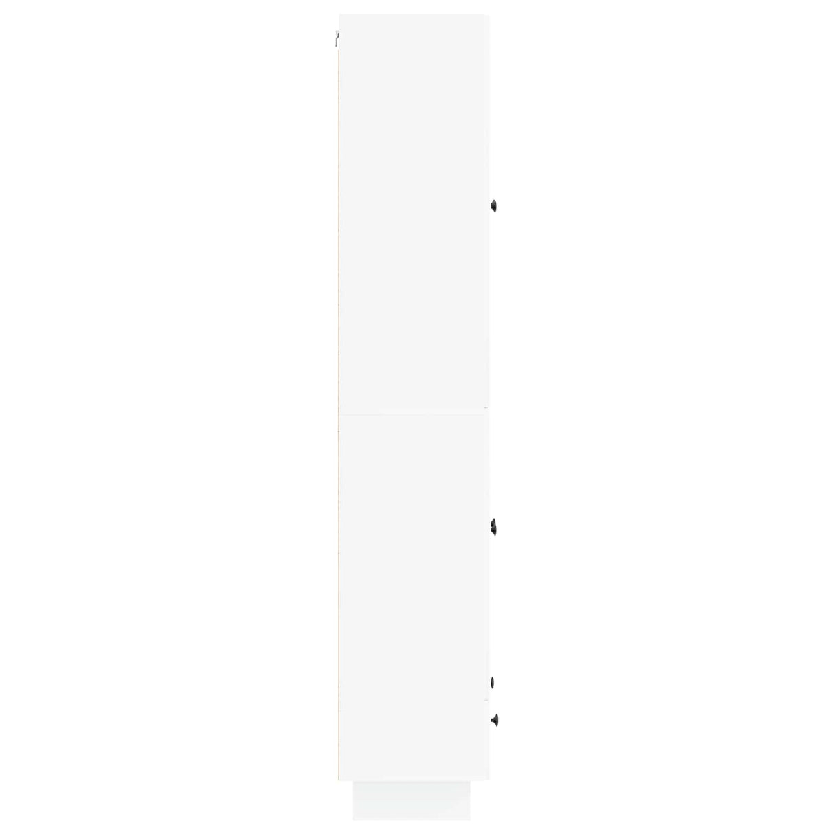 Cabinet Set 2 pcs White 66 x 34.5 x 95 cm Engineered Wood
