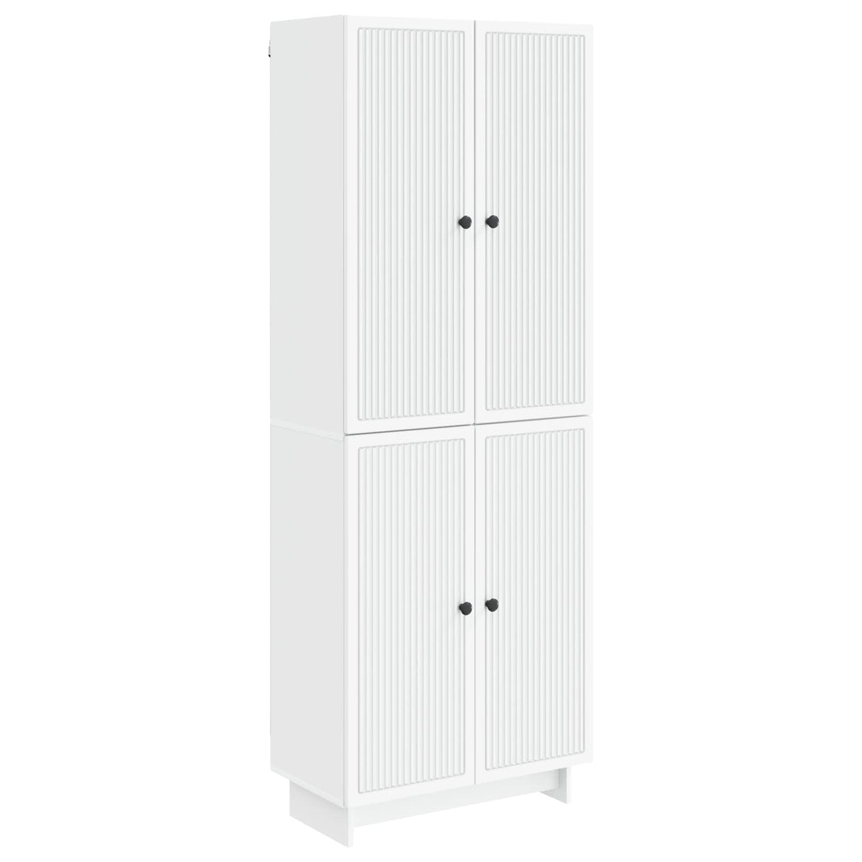 Cabinet Set 2 pcs White 66 x 34.5 x 90 cm Engineered Wood