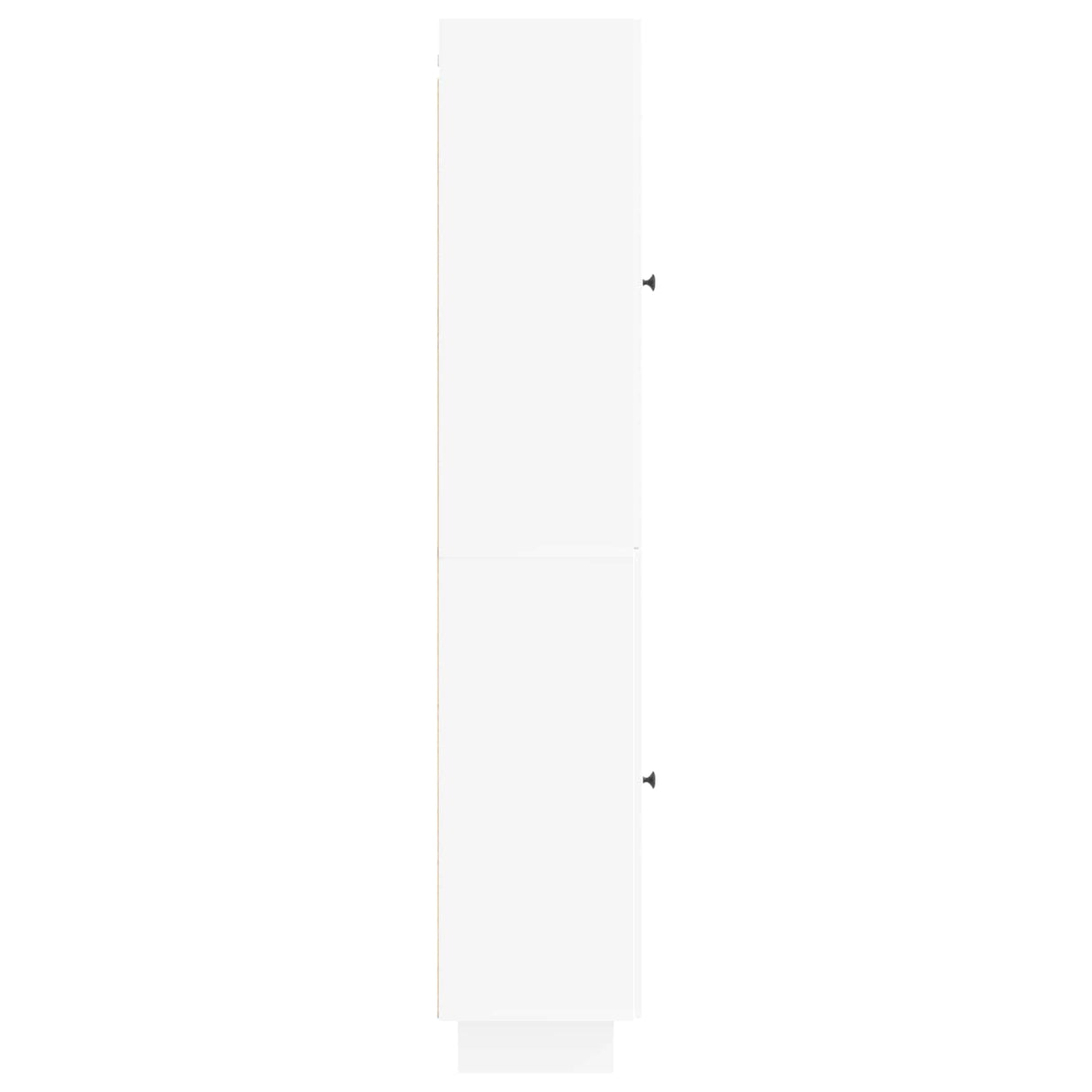 Cabinet Set 2 pcs White 34.5 x 33 x 90 cm Engineered Wood