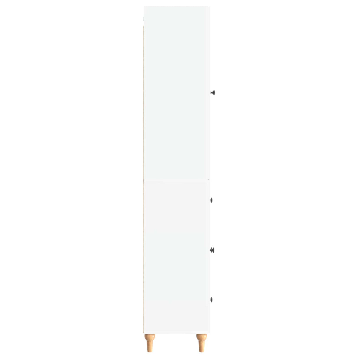 Cabinet Set 2 pcs White 66 x 34.5 x 90 cm Engineered Wood