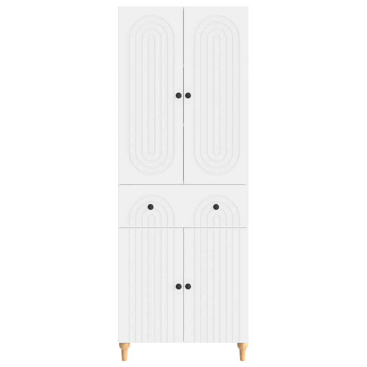 Cabinet Set 2 pcs 66 x 34.5 x 90 cm Engineered Wood