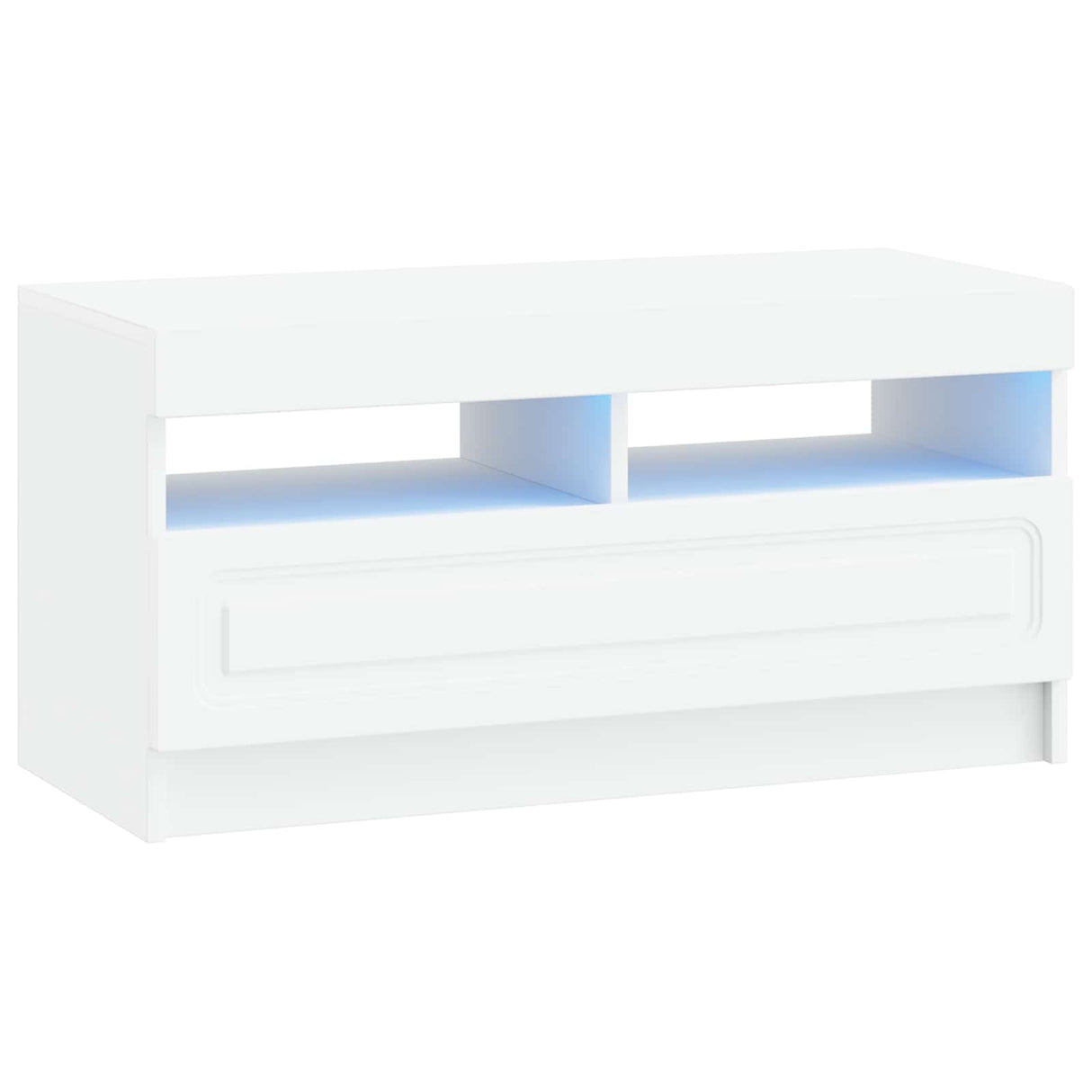 LED TV Cabinet UTRECHT 3 pcs White Engineered Wood
