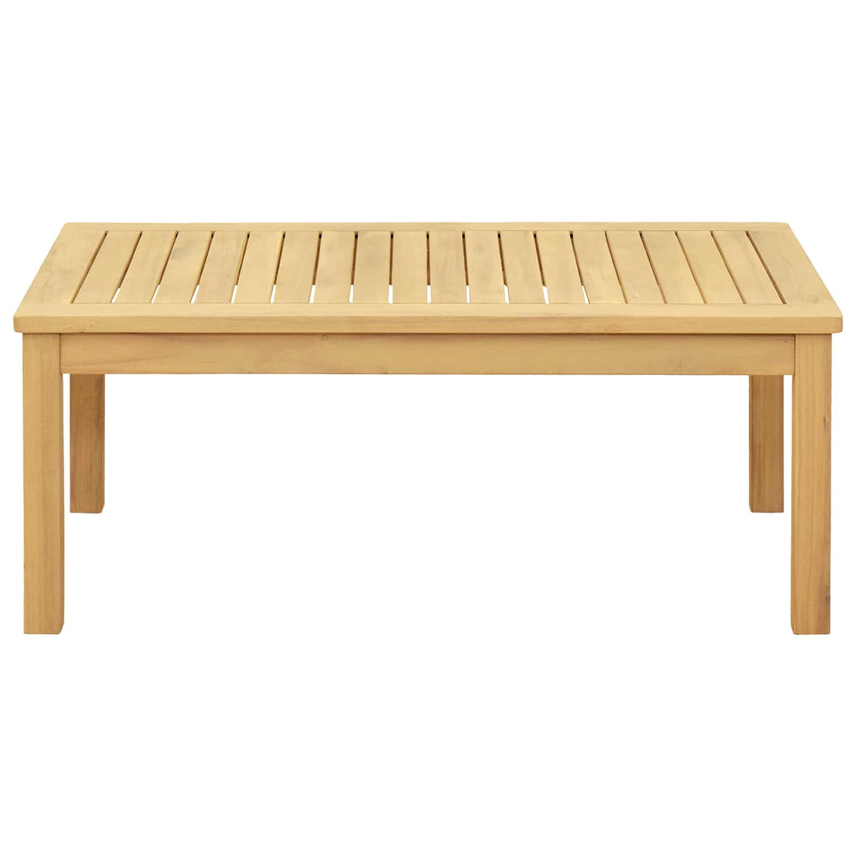 Coffee Table Light acacia 90 x 50 x 36 cm Solid Acacia Wood