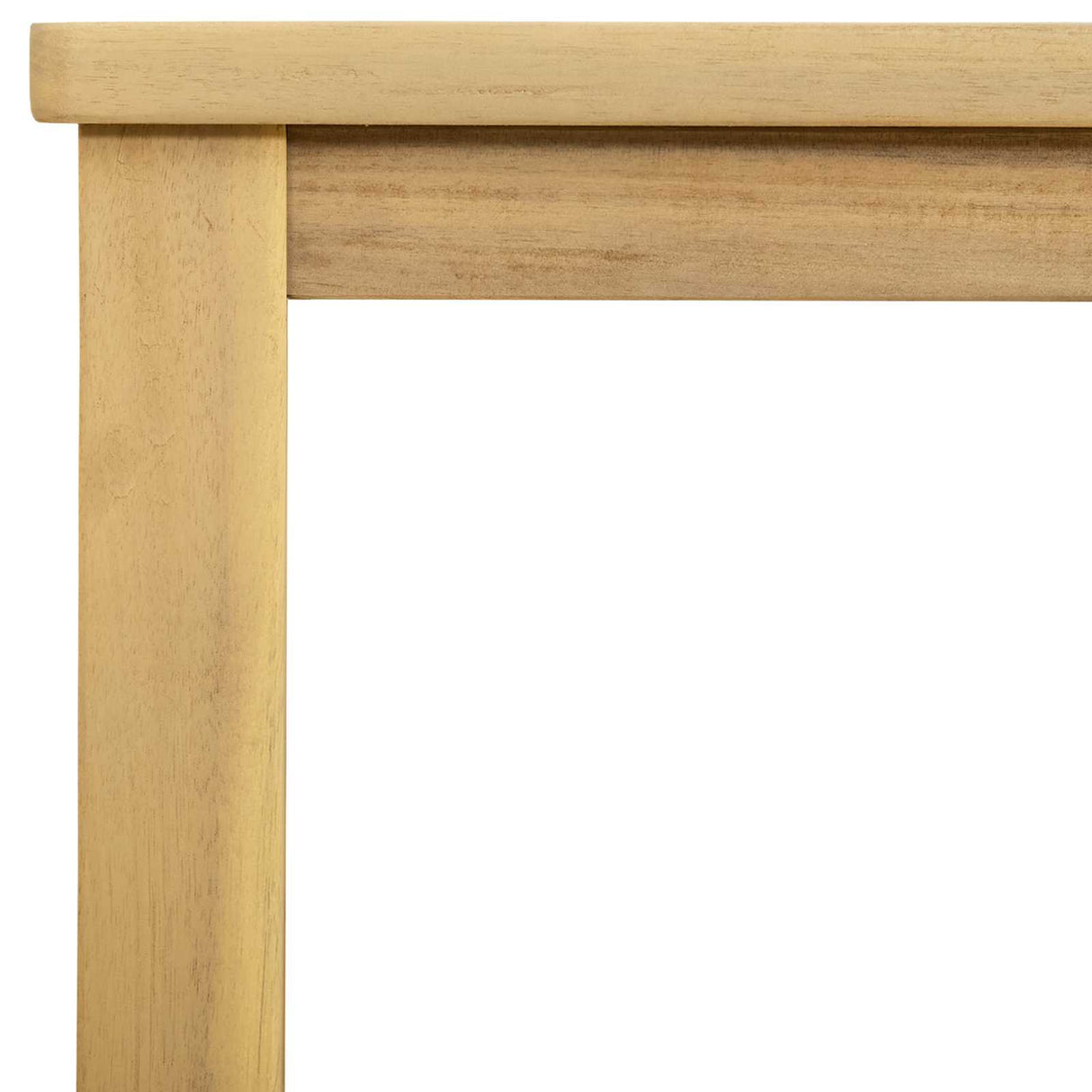 Garden Console Table Light acacia 110 x 40 x 75 cm