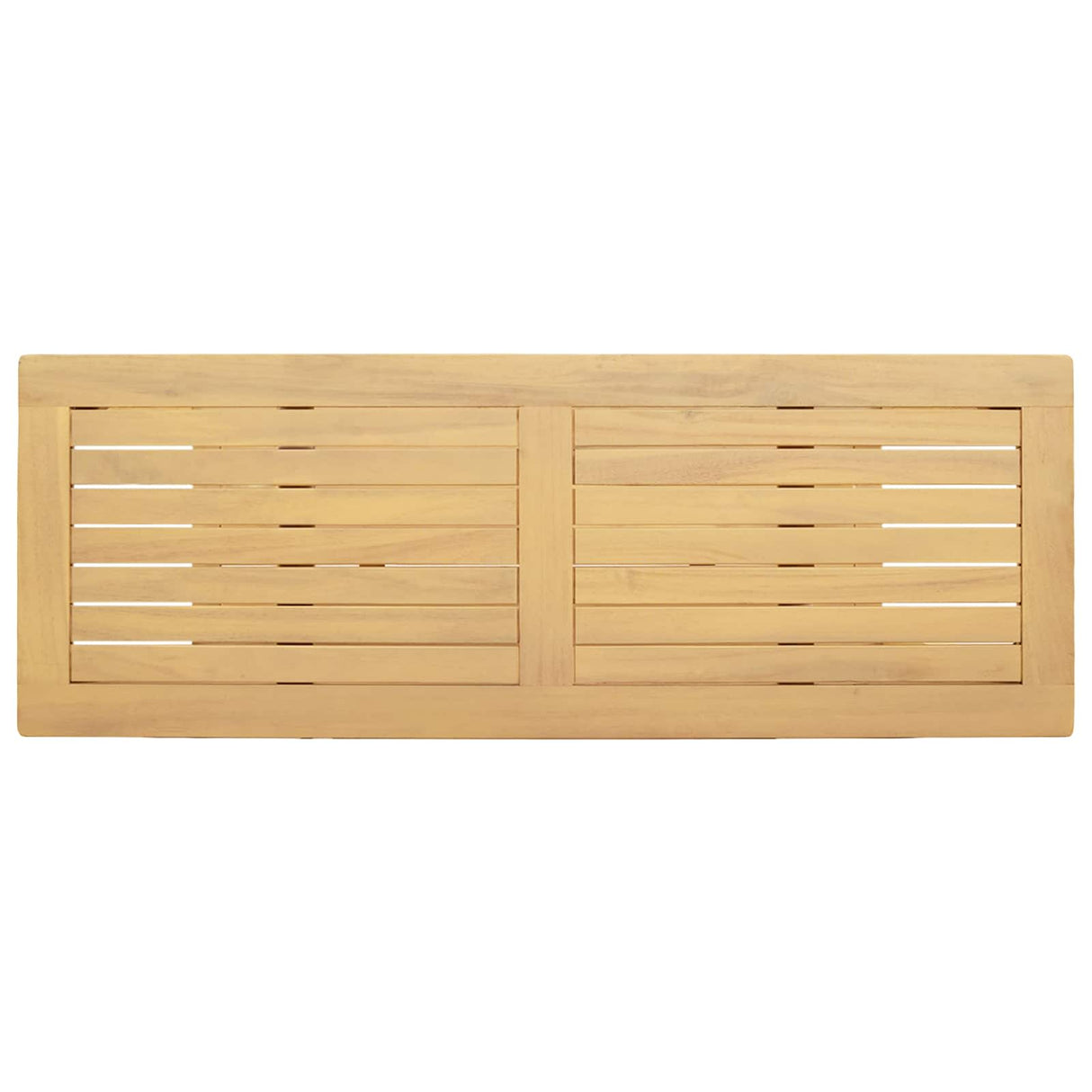 Garden Console Table Light acacia 110 x 40 x 75 cm