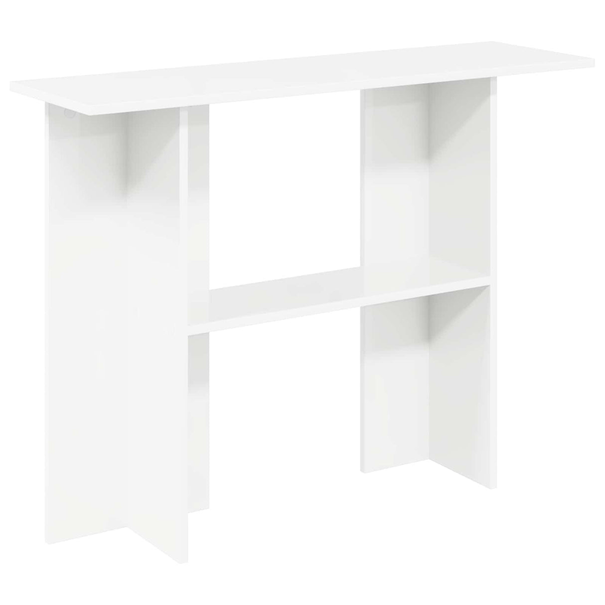 Console Table White 100 x 30 x 75 cm Engineered Wood