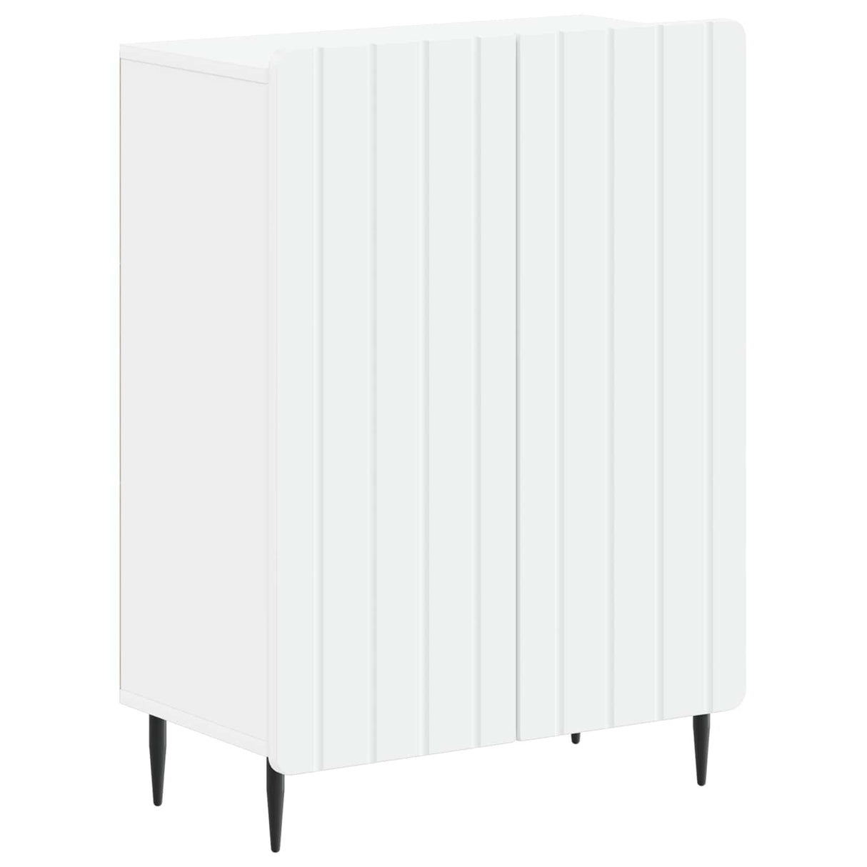 3 Piece Bathroom Cabinet Set ZWOLLE White Engineered Wood