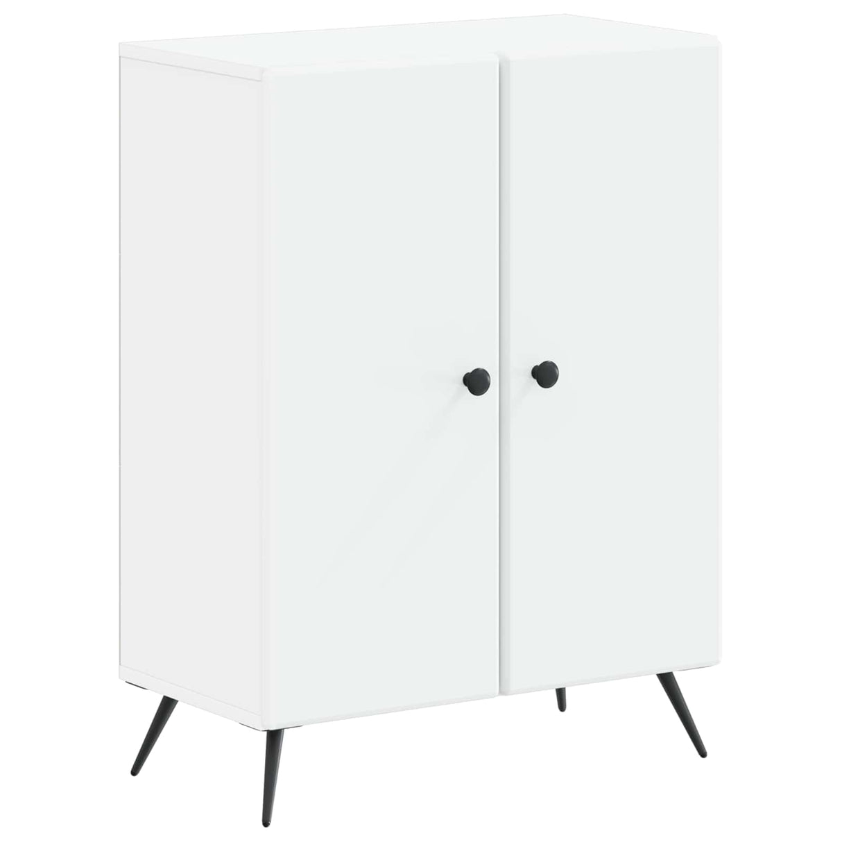 3 Piece Bathroom Cabinet Set BREDA White Engineered Wood