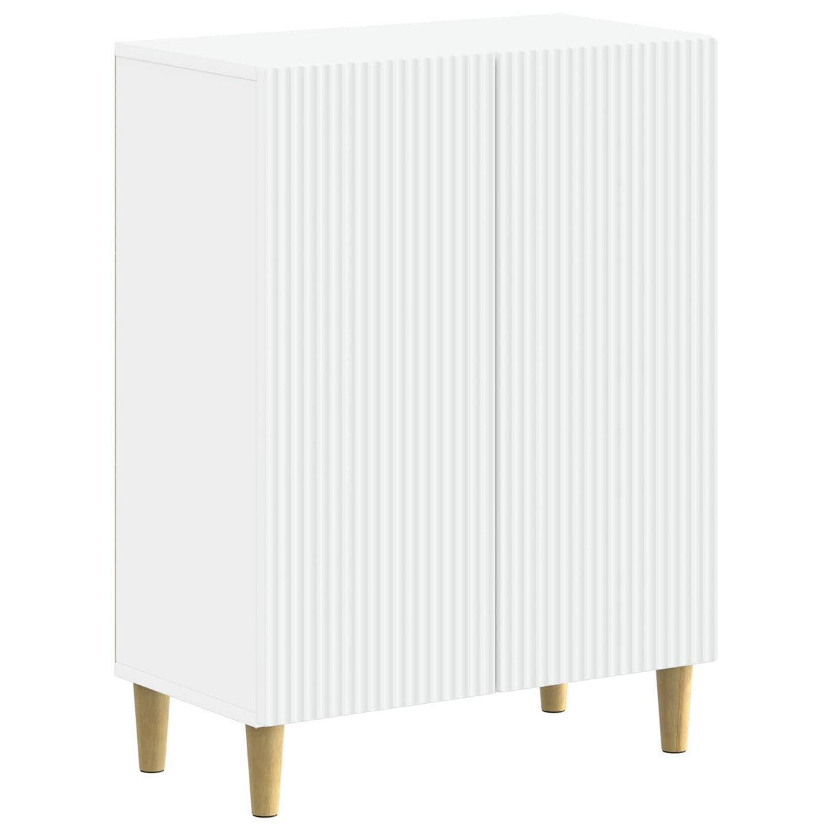 2 Piece Bathroom Cabinet Set ARNHEM White Engineered Wood