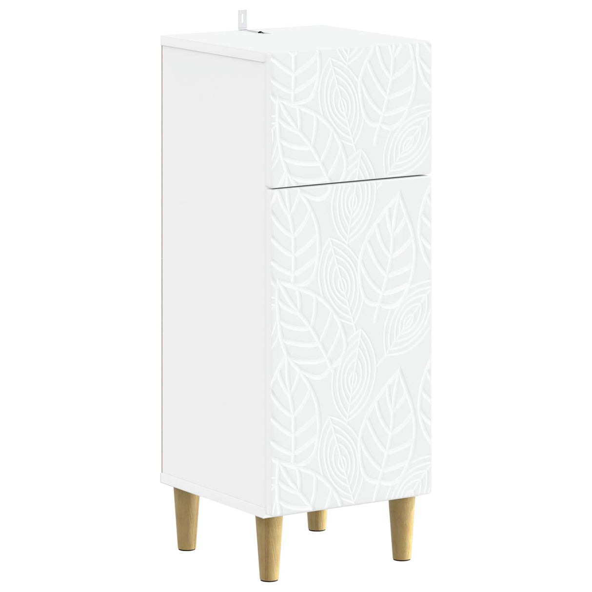 2 Piece Bathroom Cabinet Set DELFT White Engineered Wood