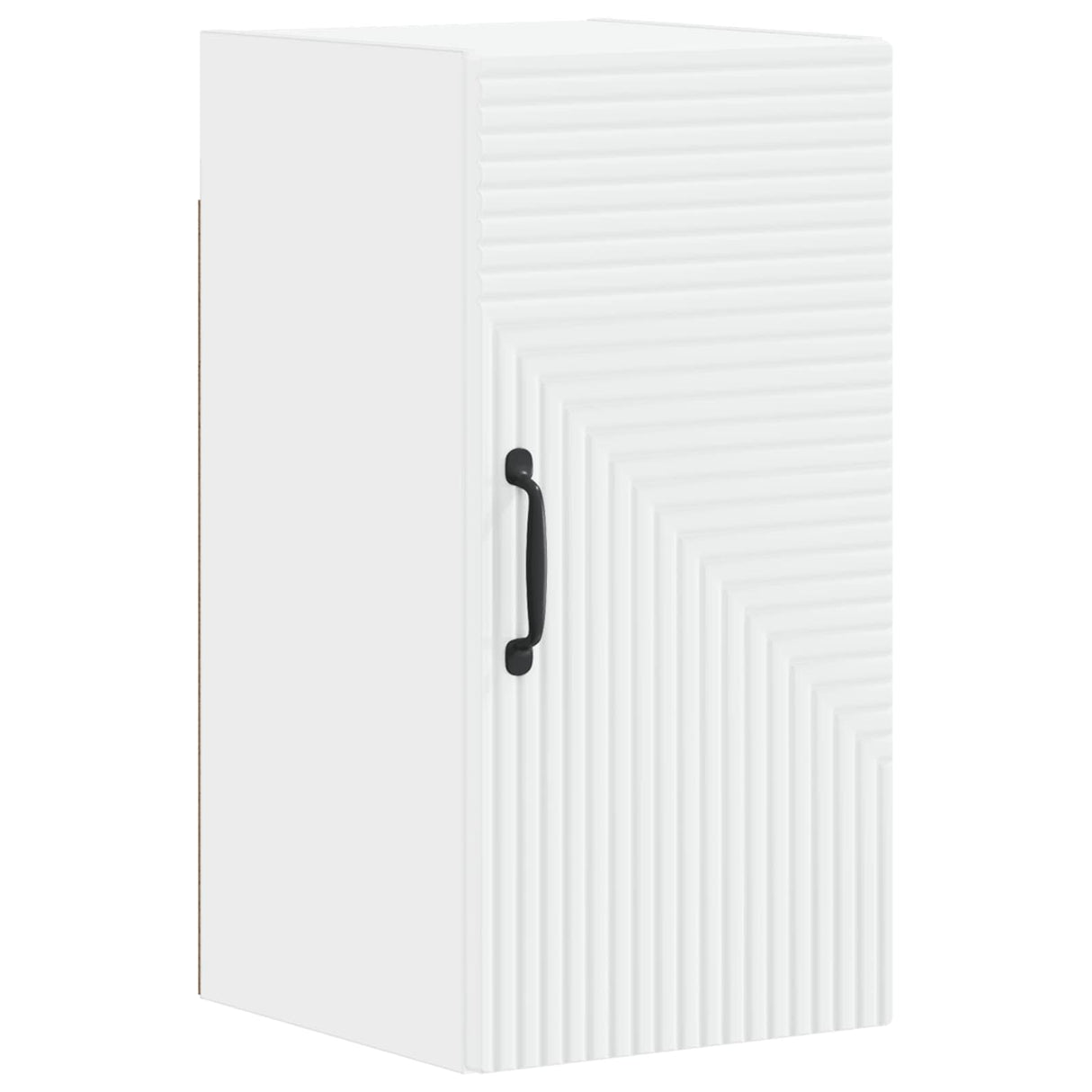 3 Piece Bathroom Cabinet Set HAARLEM White Engineered Wood