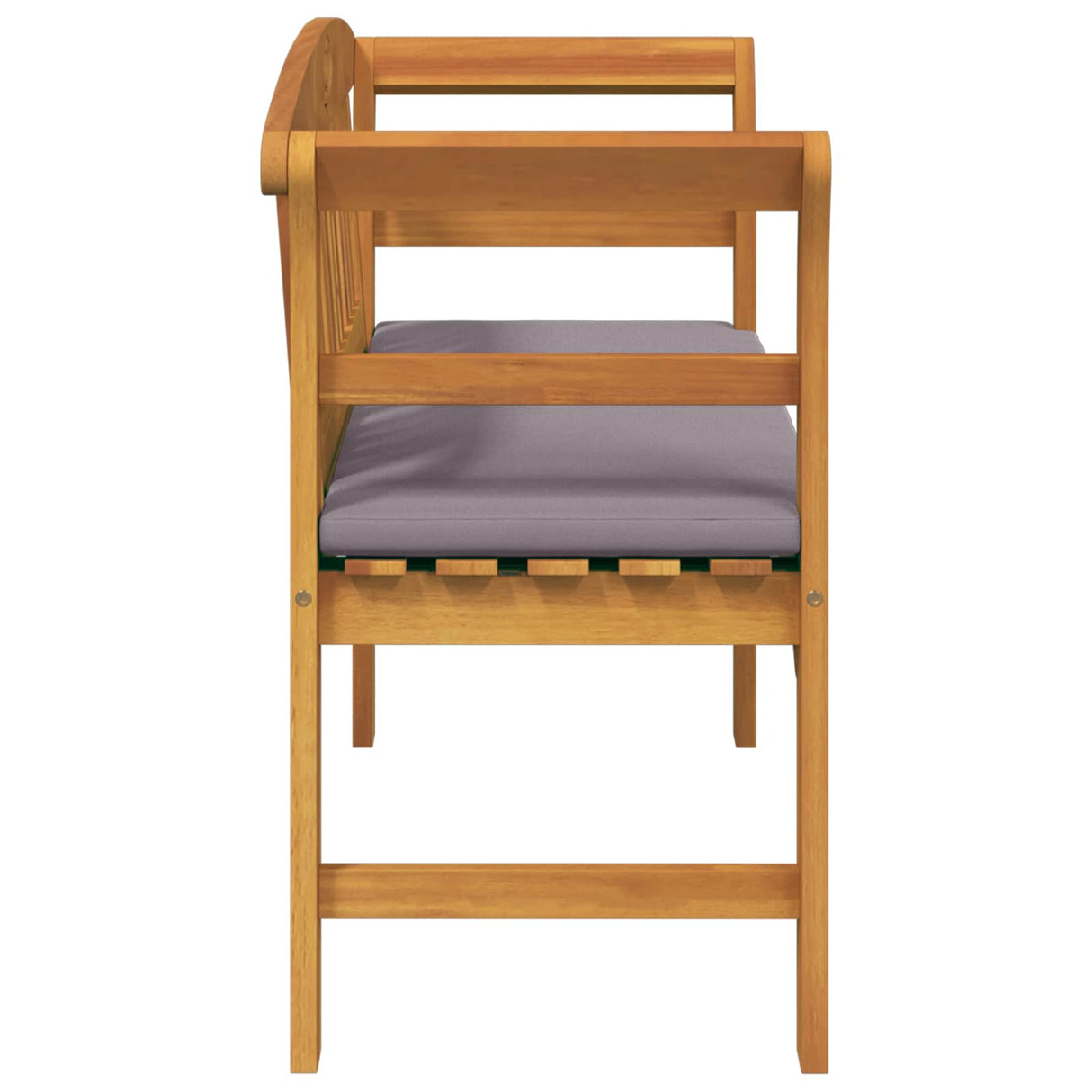 Rose Bench Natural 114 x 46 x 82.5 cm Solid Acacia Wood