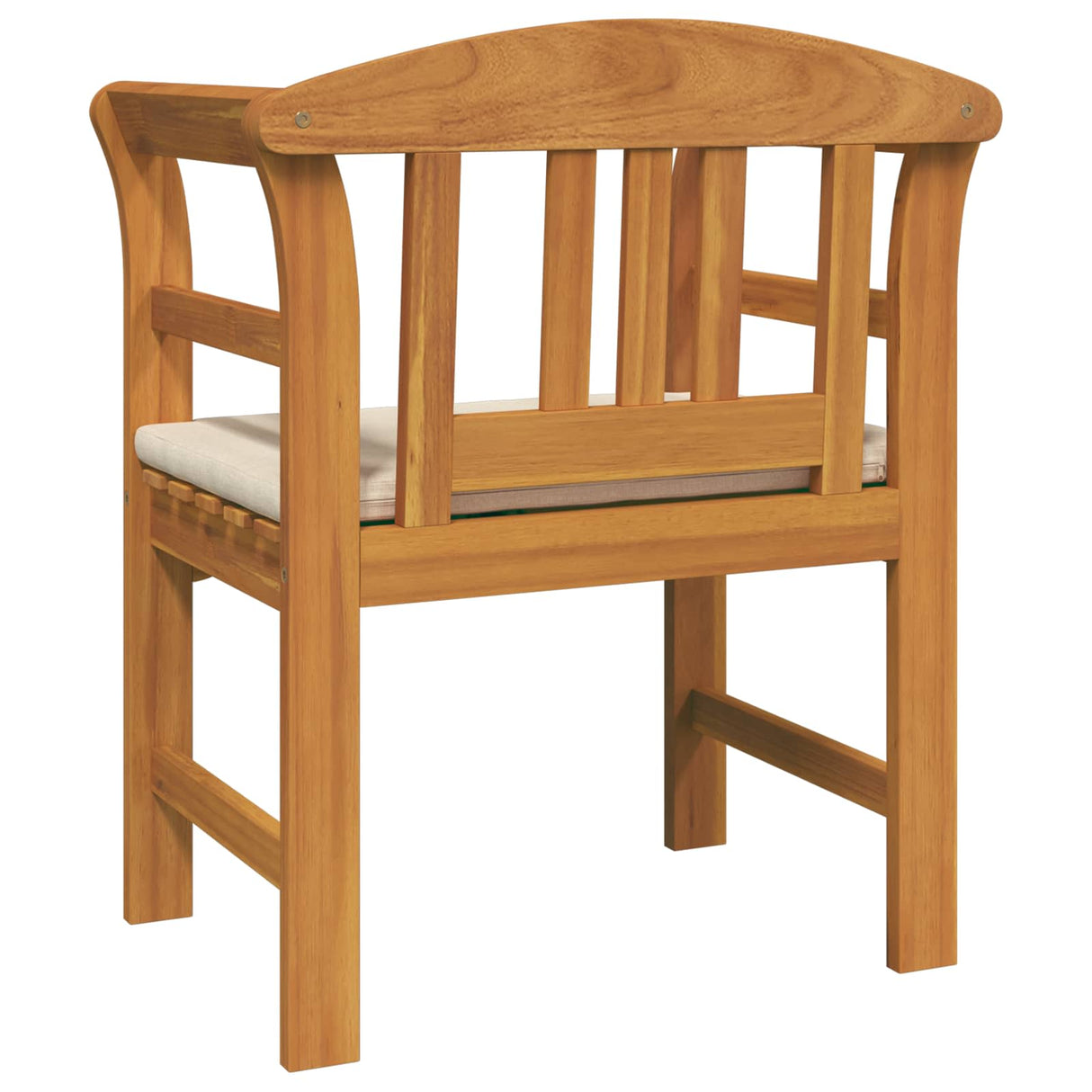 Rose Bench Natural 68.5 x 46 x 82.5 cm Solid Acacia Wood